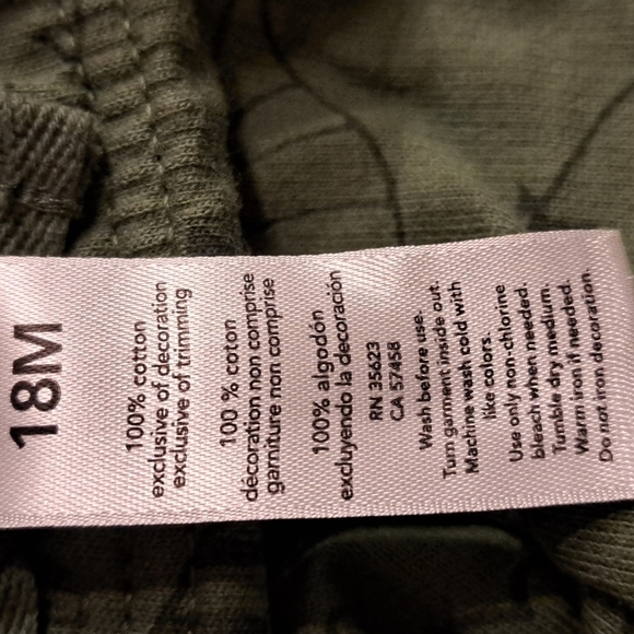 Child of Mine by Carter's 12 of 18 months tshirt & pants set - Picture 10 of 10